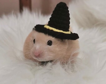 Halloween heks huisdier hoed cadeau-egel/hamster/eekhoorn/cavia/rat/chinchilla/fret/konijn/papegaai/sugarzweefvliegtuig/vogel/luipaardgekko/kwartel/eend