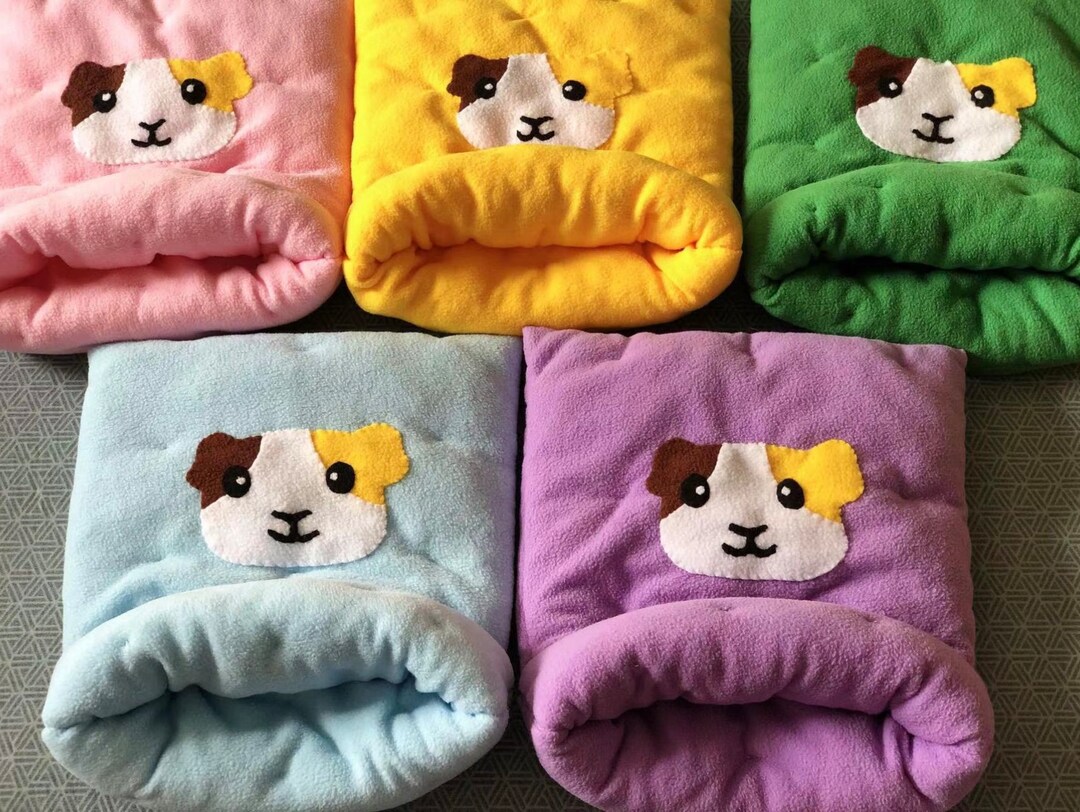 Guinea Pig Snuggle Sack All Seasons/winter Cozy Soft Warm Feel Safe Sleeping Bed Nest Gifts Etsy