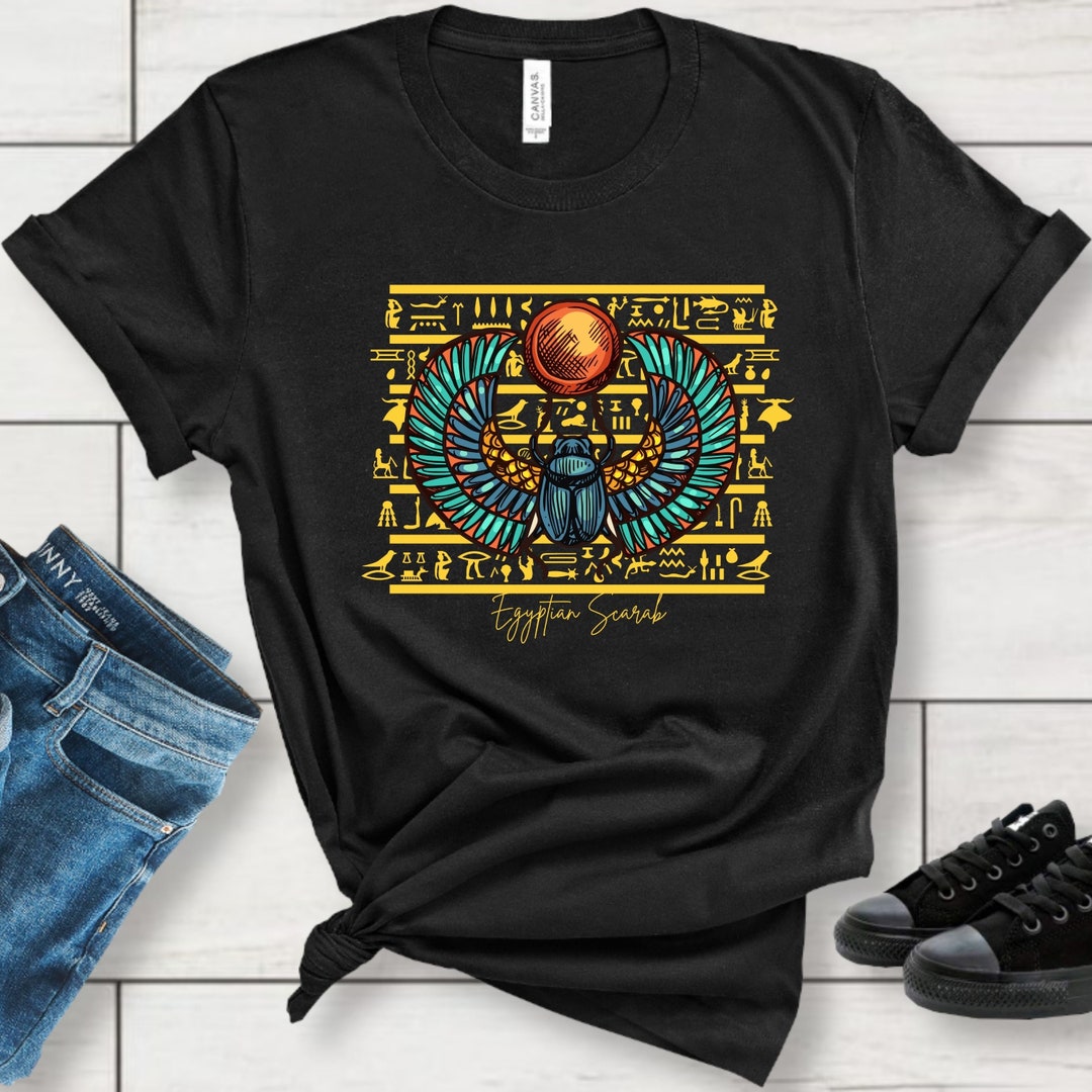 Egypt Scarab, Shirts, Ancient, Egyptian, Tshirt, Egypt Amulet, Egypt