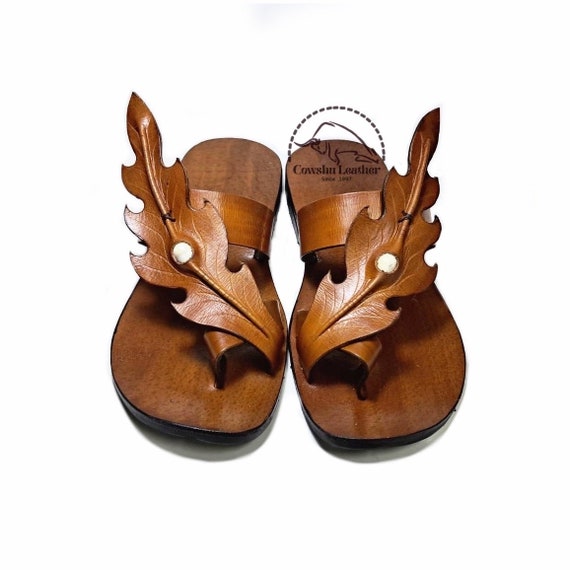 Damen Sandalen Leder Sandalen Weich Machen Tan Sandalen, Leder - Main Image