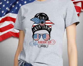 American call Mama Sunflower Shirt, Sunflower Shirt, 4th Of July Shirt, USA Shirt, America Shirt, Patriotic Shirt, Mother Shirt, Mom Gift