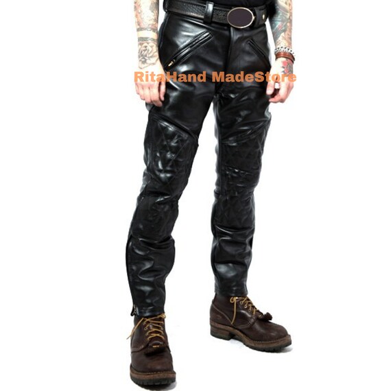 Pantalon Cuero Hombre