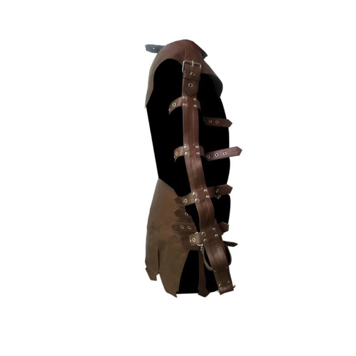 Men Kilt, Leather Kilt Men, Leather Kilt, Gladiator Style Kilt