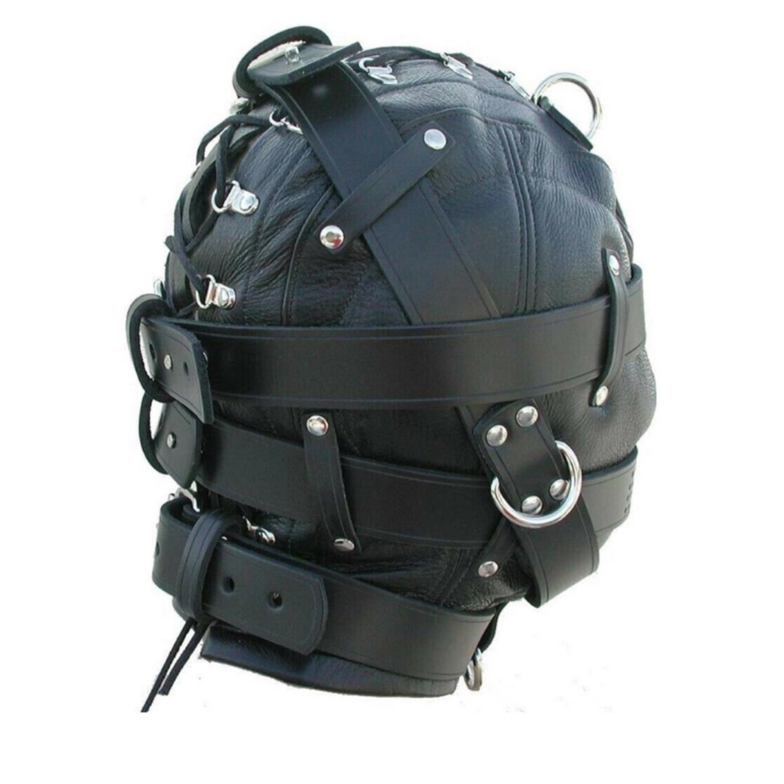 Men Full Black Soft Leather Gimp Hood Bondage BDSM Mask Unisex Etsy Men Full Black Soft Leather Gimp Hood Bondage BDSM Mask Unisex Etsy