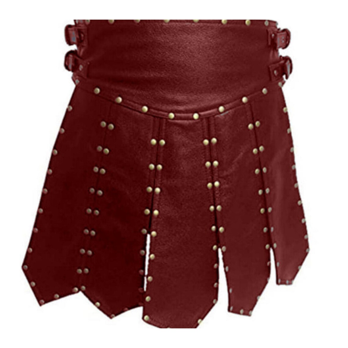 Men Kilt, Leather Kilt Men, Leather Kilt, Gladiator Style Kilt