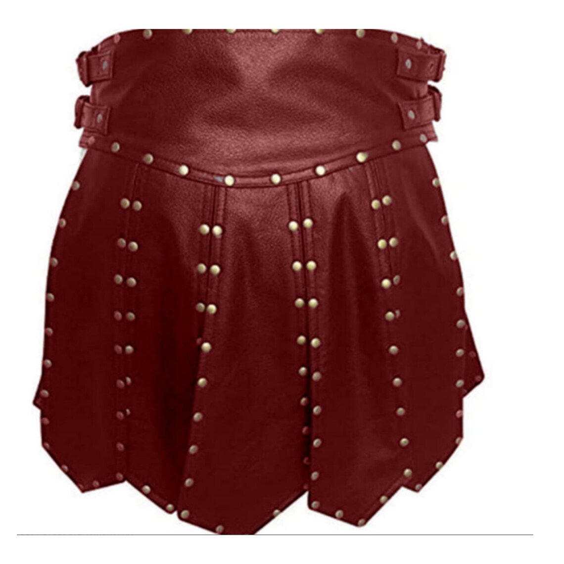 Men Kilt, Leather Kilt Men, Leather Kilt, Gladiator Style Kilt