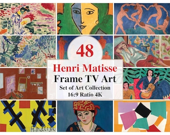 Henri Matisse Frame TV Art, Colección de las mejores pinturas (Descarga digital)
