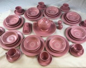 1990 39 s Rose Ceramic Genuine Fiesta Wear, Sold by the dish-type, or by singular accessory dishes