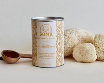 Löwenmähne & Kakao | Erwärmend gewürzte Superfood-Pilzmischung