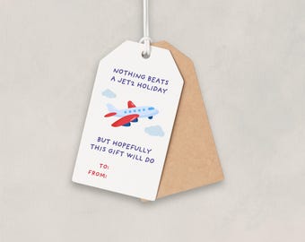 Nothing Beats a Jet2 Holiday Gift Tag / Funny Gift Tag #IYKYK / Digital Download