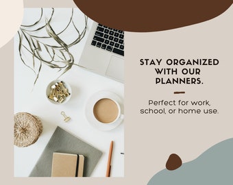 Printable Weekly Planner for Work, School or Home featuring a Gardening Planner