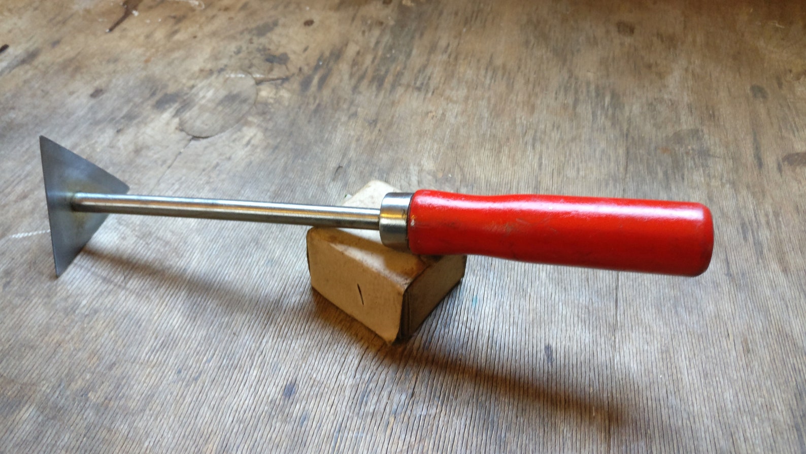 Vintage Scraper Tool Triangular Head. Antique Tools Old Etsy UK
