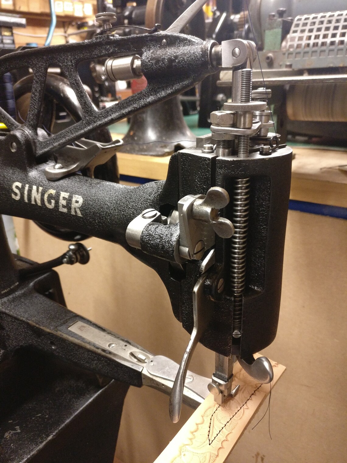 Singer 29k71 Fully Restored Vintage Industrial Sewing Machine Etsy