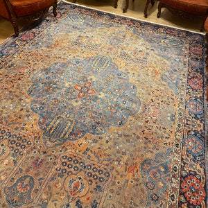 Alfombra con patrón otomano de 8x10, alfombra étnica azul dorada de 9x12, alfombra nómada oriental de 10x15, alfombra kilim turca de regalo de 3x9, para sala de estar de 5x8