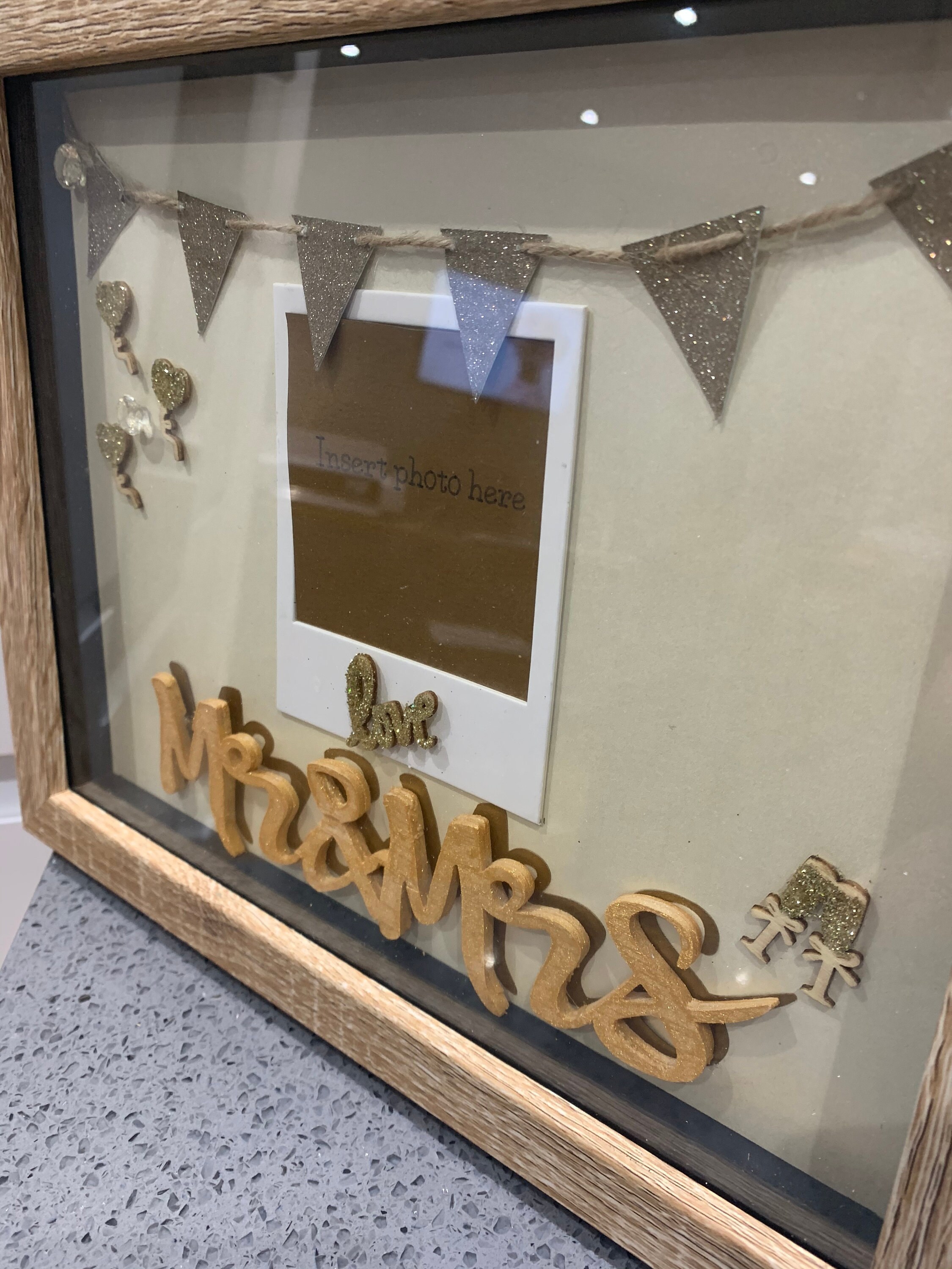 Personalised Shadow Box Frame Wall Art Personalised Frames Etsy UK