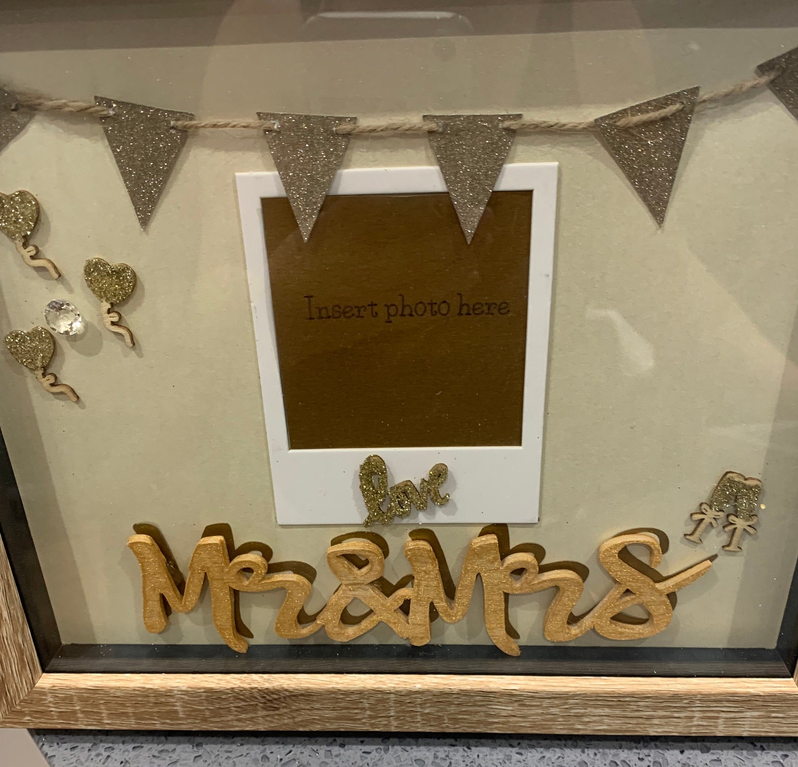 Personalised Shadow Box Frame Wall Art Personalised Frames Etsy UK