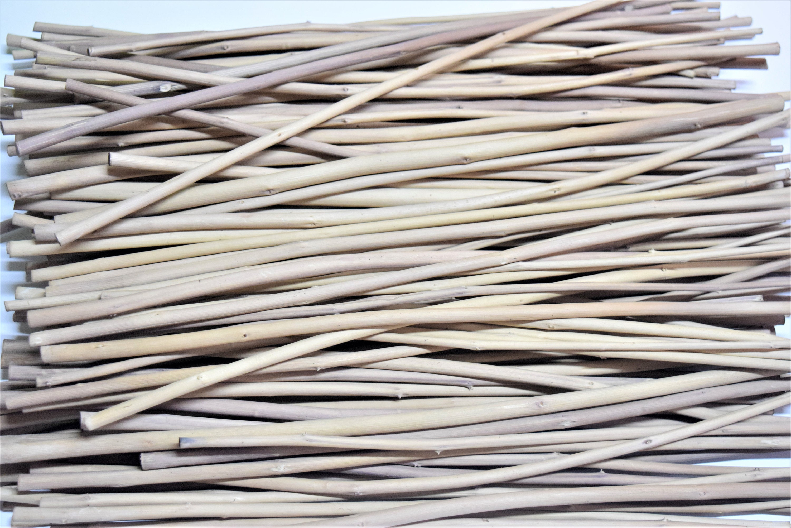 30x hazel branches 12 inches or 32 cm without bark a bundle Etsy