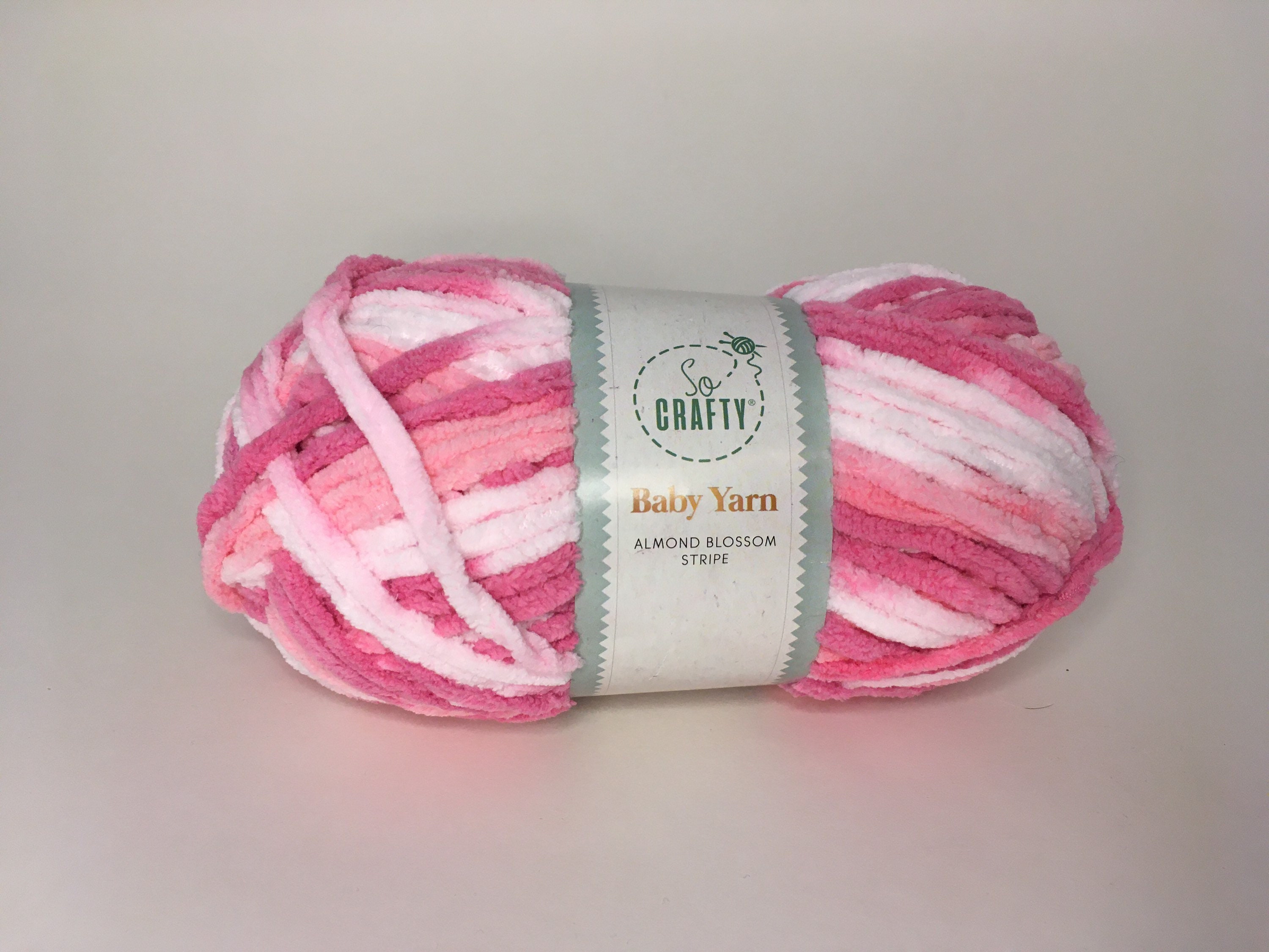 Knit & Purl so Crafty Baby Yarn Chenille 100g Balls Lemon Etsy UK