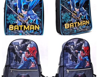 Batman Backpack - Etsy UK
