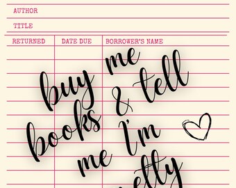 Cómprame libros - Impresión digital