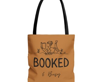 Bolso de mano para chica lectora ocupada y reservada / Bolso de mano para amantes de los libros de AOP