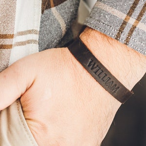 Couple Bracelets, Initials, His and Hers, Distance, Love Knot, Anniversary gift, Leather Bracelets Unisex Gifts Personalized Leather Gifts