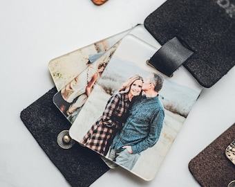 Custom Photo Keychain | Personalized Leather |  Gift for Him | Boyfriend Gift | Best Friend | Couples Keychain Wedding Present | Anniversary