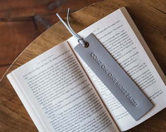 Personalized Book Lover Gift, Сorporate gifts, Thank You Gifts, Sentimental Gift, Handmade, Leather Unique Quote Bookmark, Fall Gift