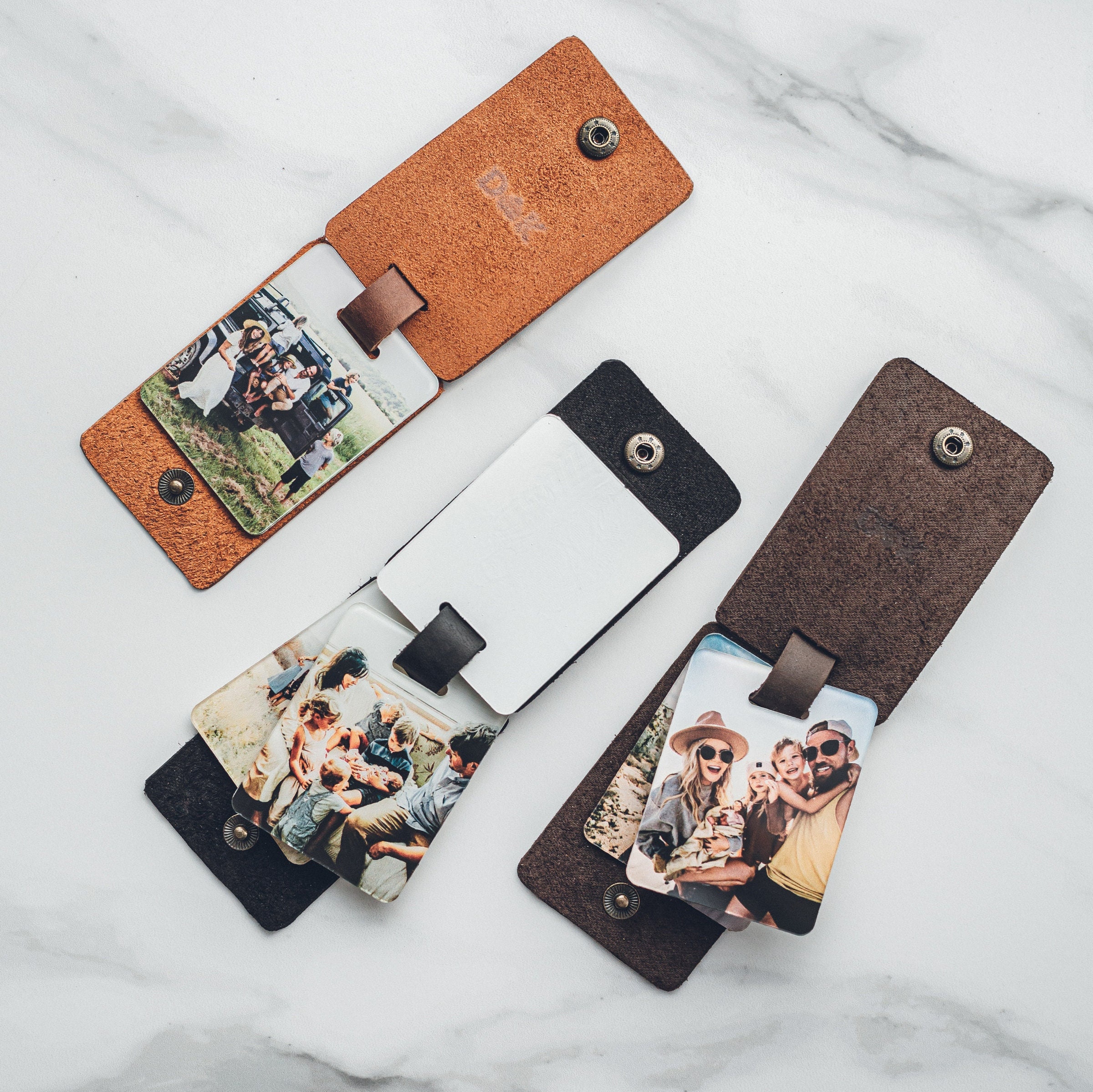 Man Accessory Leather Keychain With Photo Mothers Day Gift Personalized Photo Keyring Unique Boyfriend Gift Keychain For Him Gift Men