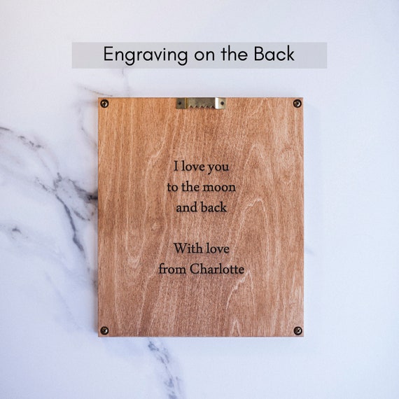 12 Reasons Why I Love You - Personalized Wooden Puzzle Piece Collage Frame Hm Nc0641