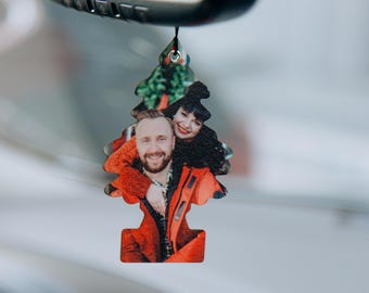 Personalized  Car Air Freshener Photo Freshener Car Accessories Custom Photo Gifts Personlized Car Accessories Birthday Gift For Her Him