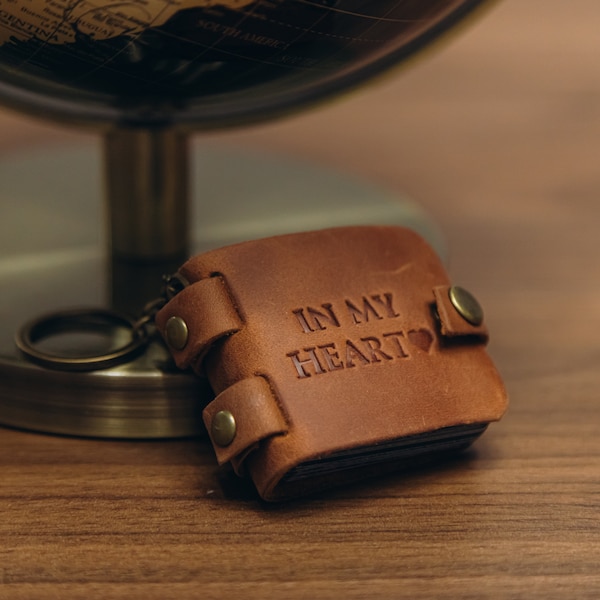 Unique Birthday Keychain Mini Photo Album Small Album Anniversary Gift