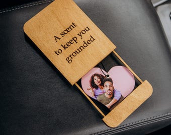 Car Air Freshener Car Accessories Personalized Photo Gifts Car Air Freshener Gift For Him Her Custom Personalized Freshie Husband Wife Gift