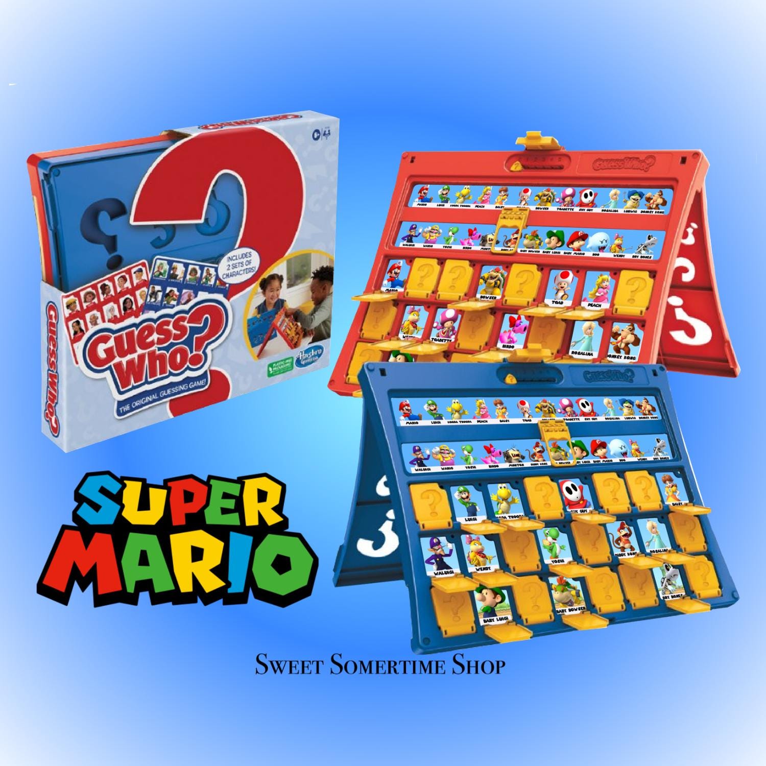 Guess Who Mario - Etsy