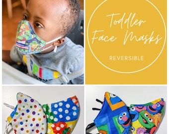 Toddler Reversible Face Masks