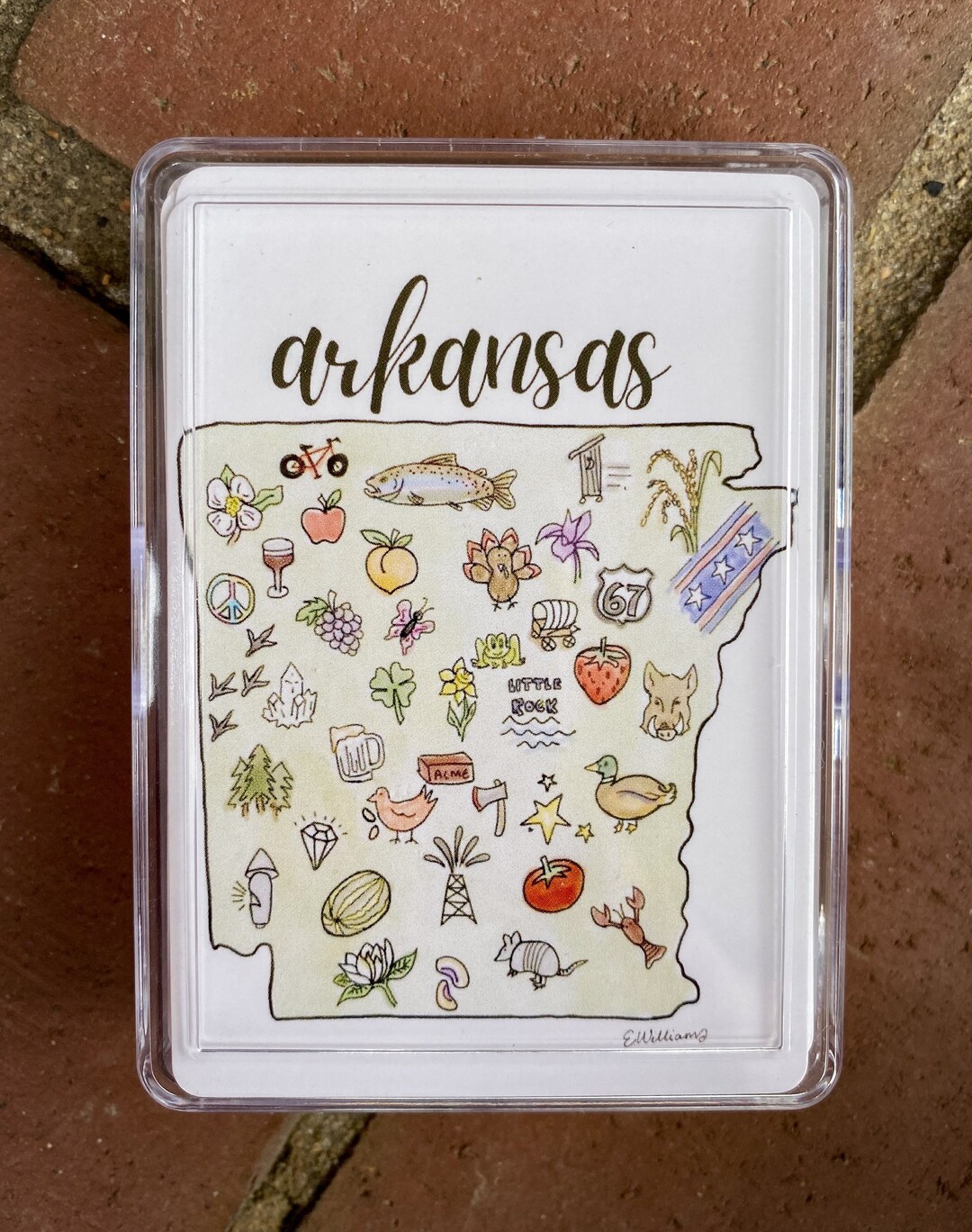 Festivals of Arkansas Playing Cards Etsy