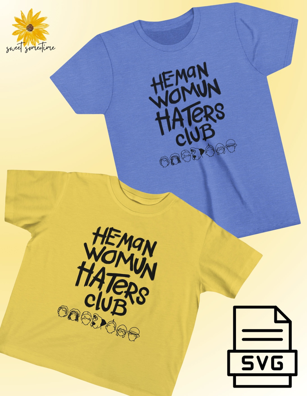 Little Rascals He-man Woman Hater Club Graphic - Etsy