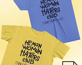 Little Rascals He-Man Woman Hater Club Graphic