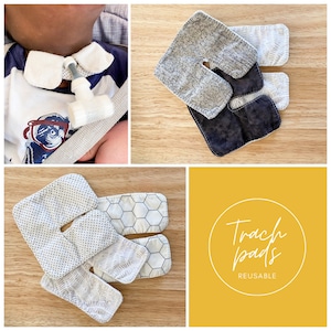 Organic Fabric Trach Pads