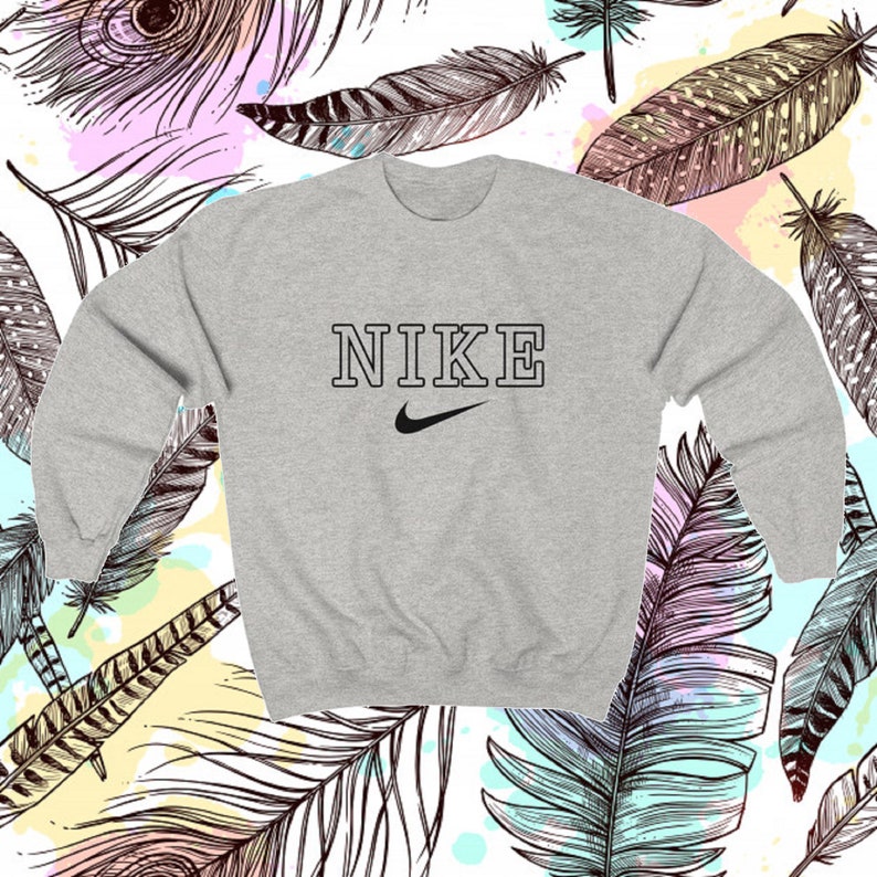 Vintage Nike Logo Crewneck Truien trui Vintage Sweatshirt | Etsy