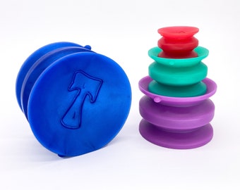 Double-Sided Silicone Suction Cup for dildos - 4 sizes custom colour