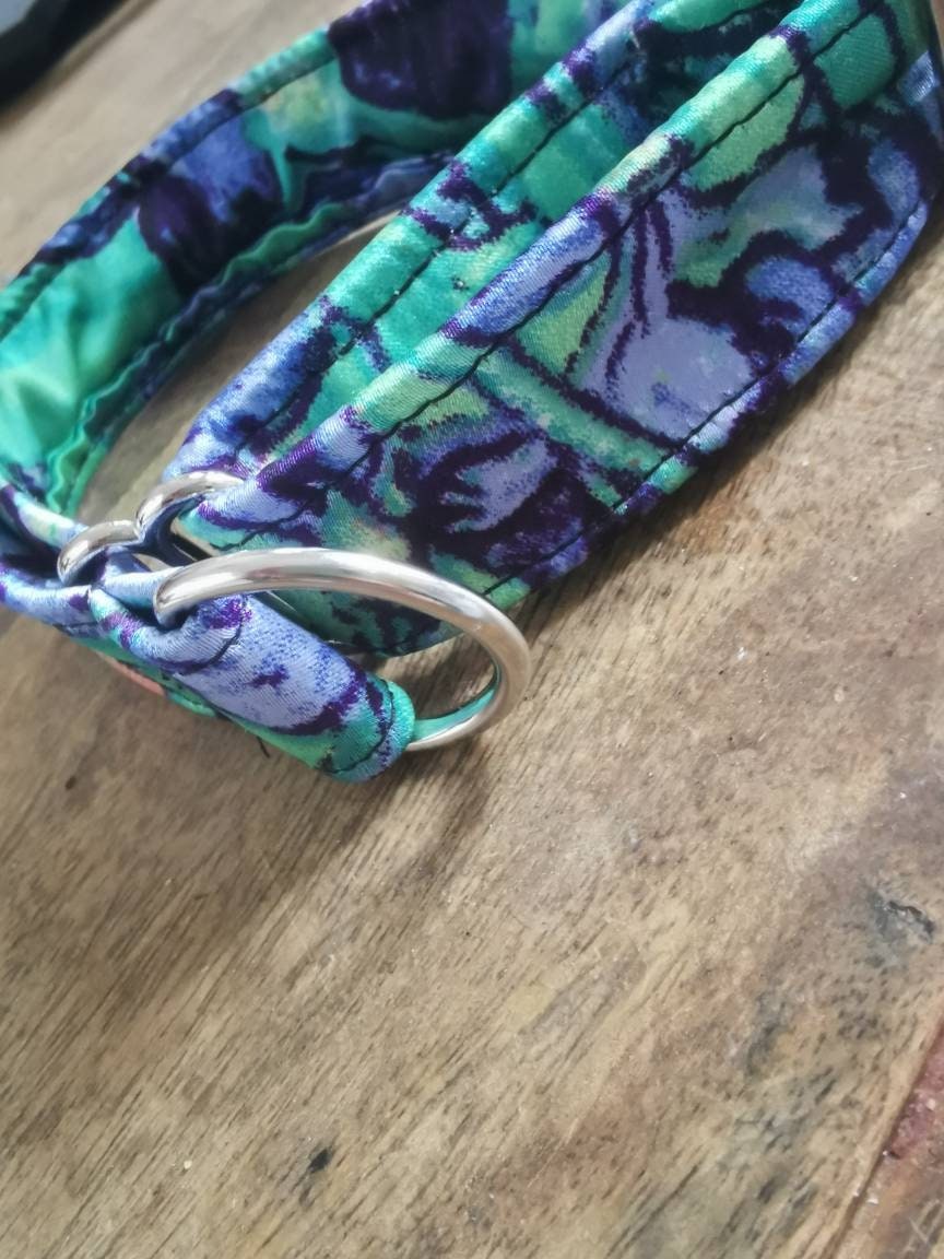 Collier Réglable Pour Chien à Martingale 2.5cm Van Gogh Les Iris