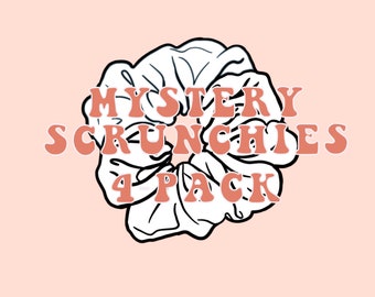 Mystery Scrunchie 4-pack!!!