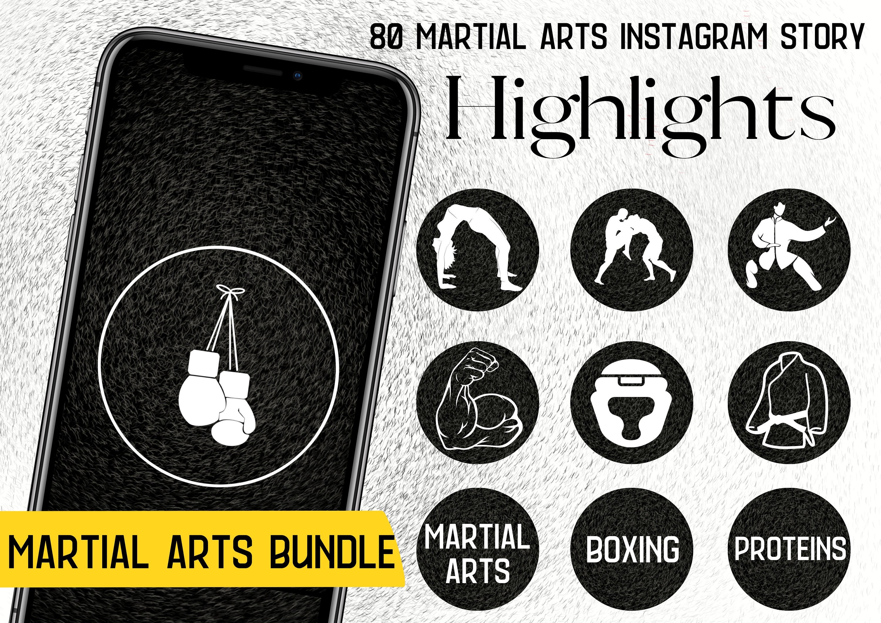 80 Martial Arts Instagram Highlights Martial Arts Instagram Etsy Canada