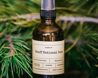 Banff National Park 9oz Pine and Fir Room and Linen Spray