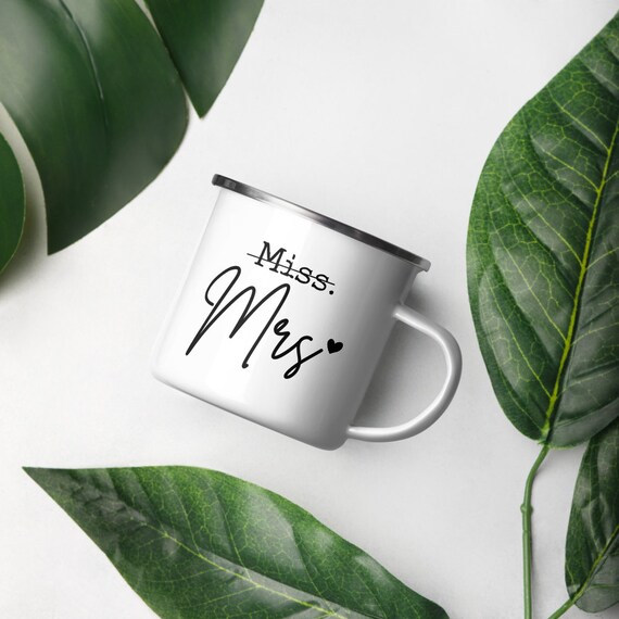 Miss to Mrs Mug, bride, divorce, covid, wedding, elope, elopement, cup