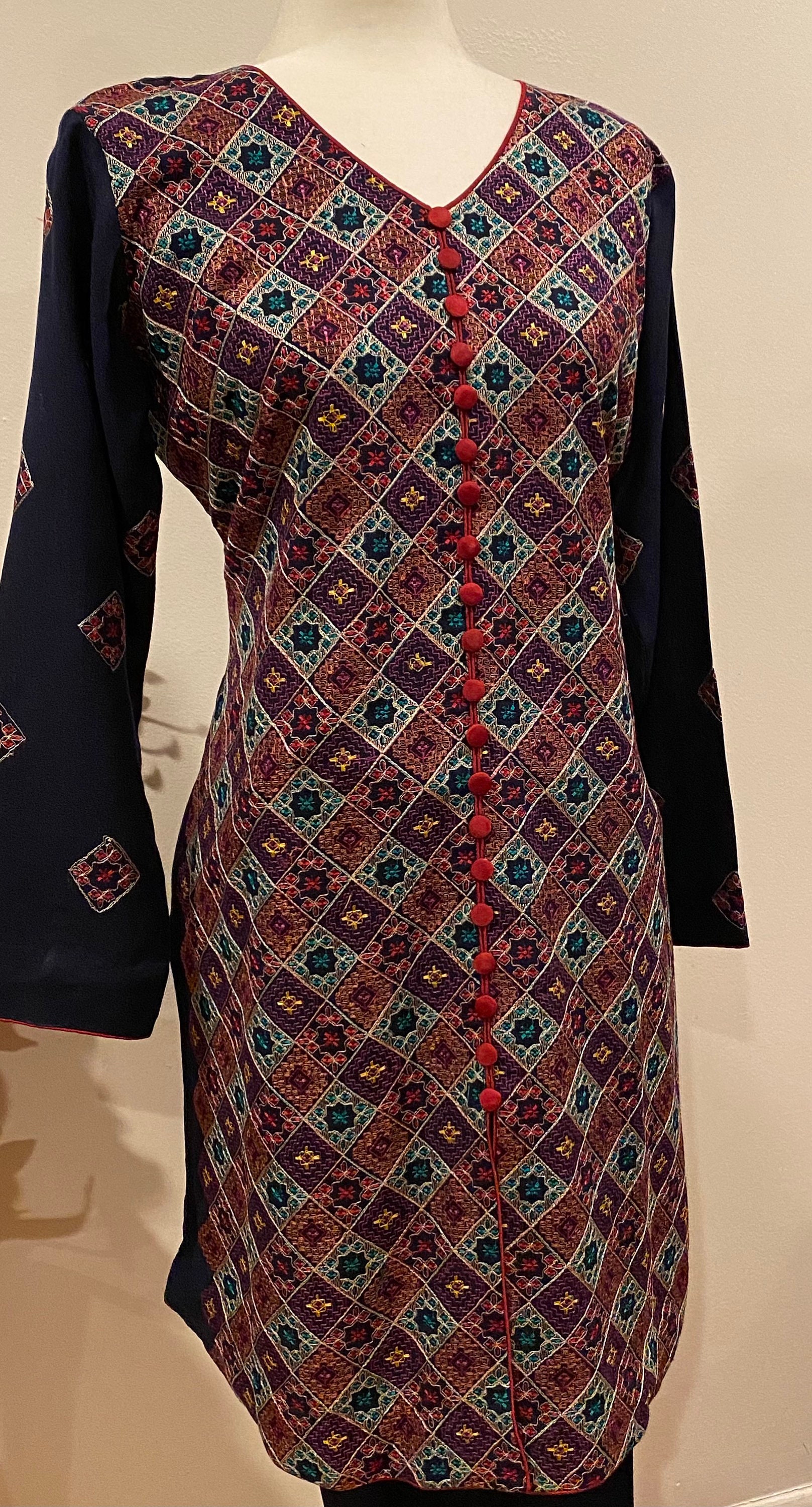 Best Pakistani Embroidery Shirts For Ladies JPG
