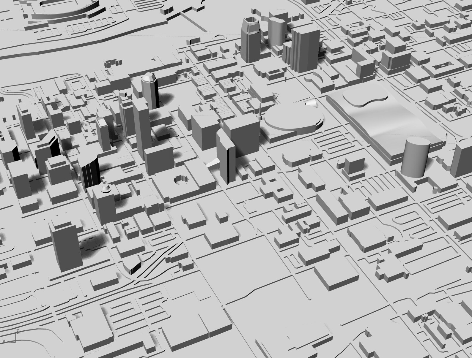 3D Nashville Digital Files 3D STL File Nashville 3D Map Etsy