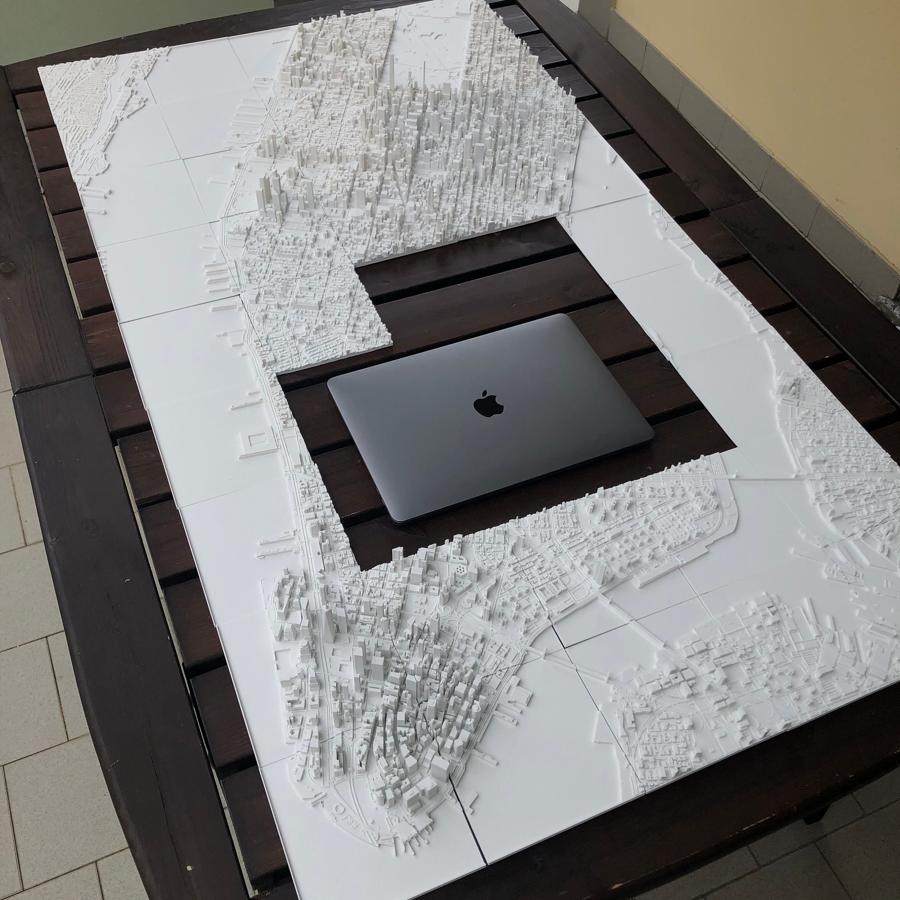 3D マンハッタン | デジタル ファイル | 3D STL ファイル | NYC