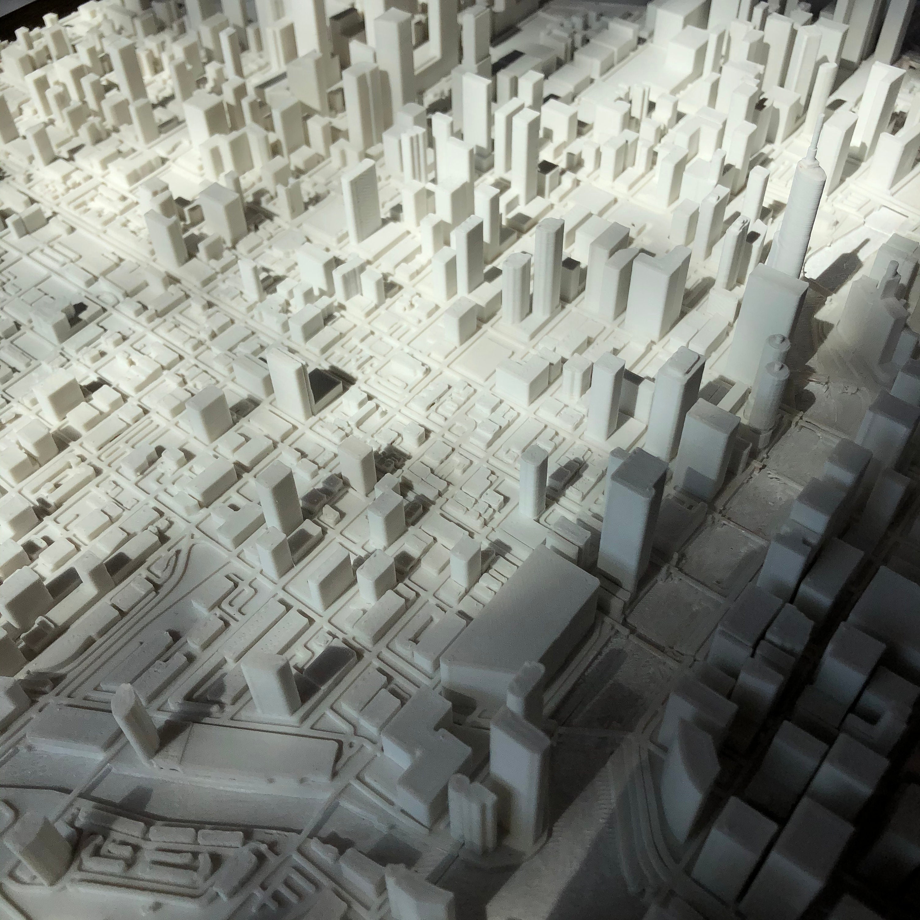 3D MODEL FILE STL Chicago framed wall art souvenir city map 3D Etsy